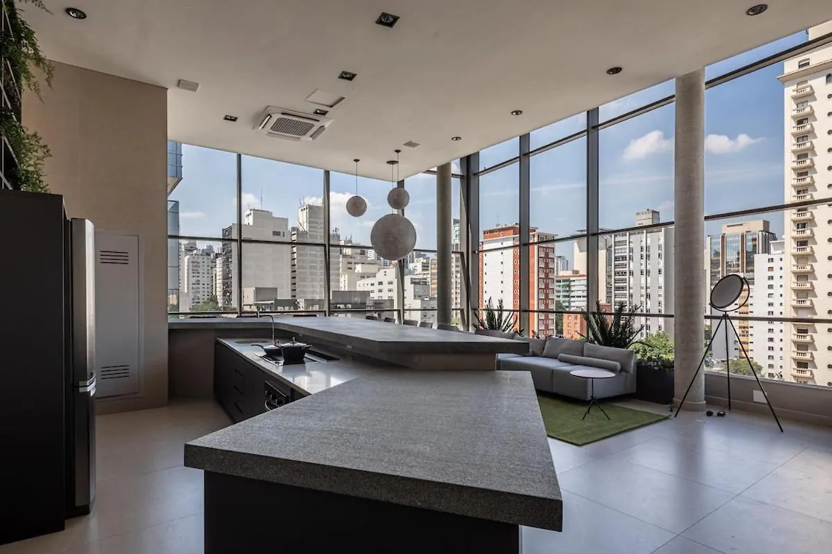 Lejlighed Studio Spazio Di Casa Oa 809 Jardins Augusta São Paulo Brasilien