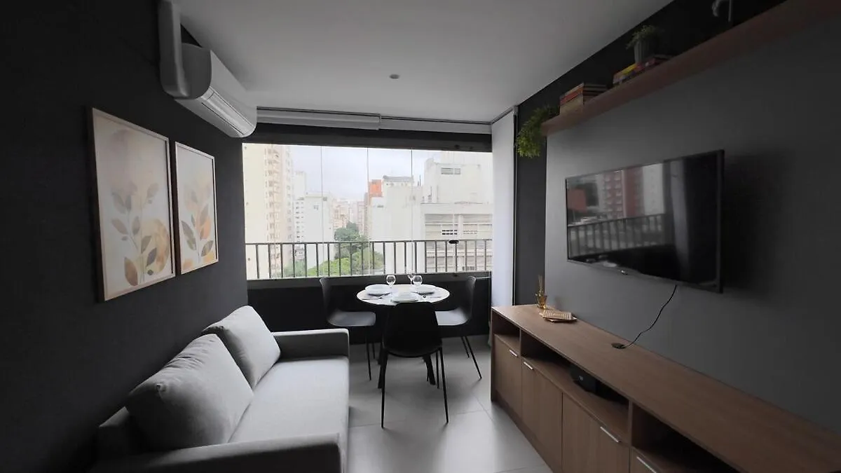 Lejlighed Studio Spazio Di Casa Oa 809 Jardins Augusta São Paulo